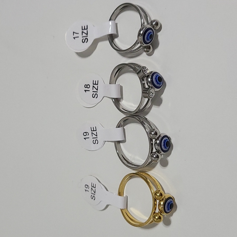 EVIL EYE RINGS - Picture 2 of 9